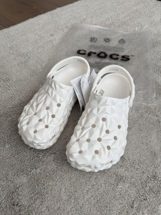 Сабо Crocs M7W9 25,5 см Classic Geometric Clog крокси білі нові 39 40