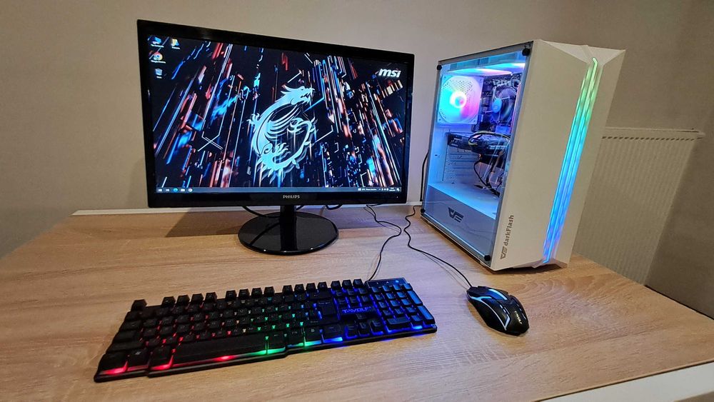 Zestaw Dla Gracza i5 4x3.5Ghz/Ram-16GB/GTX950/SSD+750GB/Monitor 24'