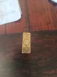 Isqueiro dupont banhado a ouro