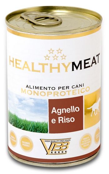 Pyszna, zdrowa i monoproteinowa karma dla psa Healthy 95% JAGNIĘ 400g