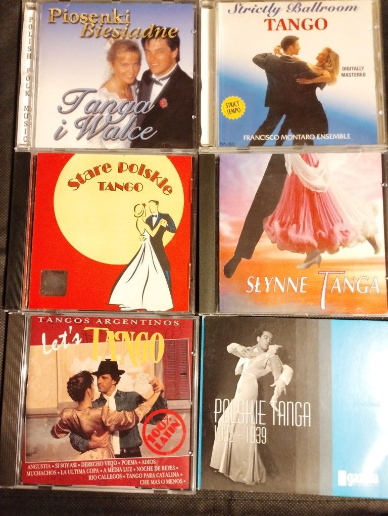 Płyty CD z tangami
