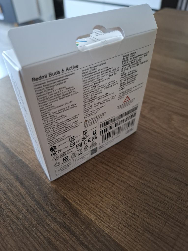Słuchawki bezprzewodowe XIAOMI Redmi Buds 6 Active Black