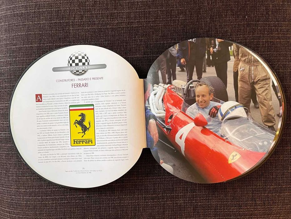 Livro “Fórmula 1” (Capa danificada)