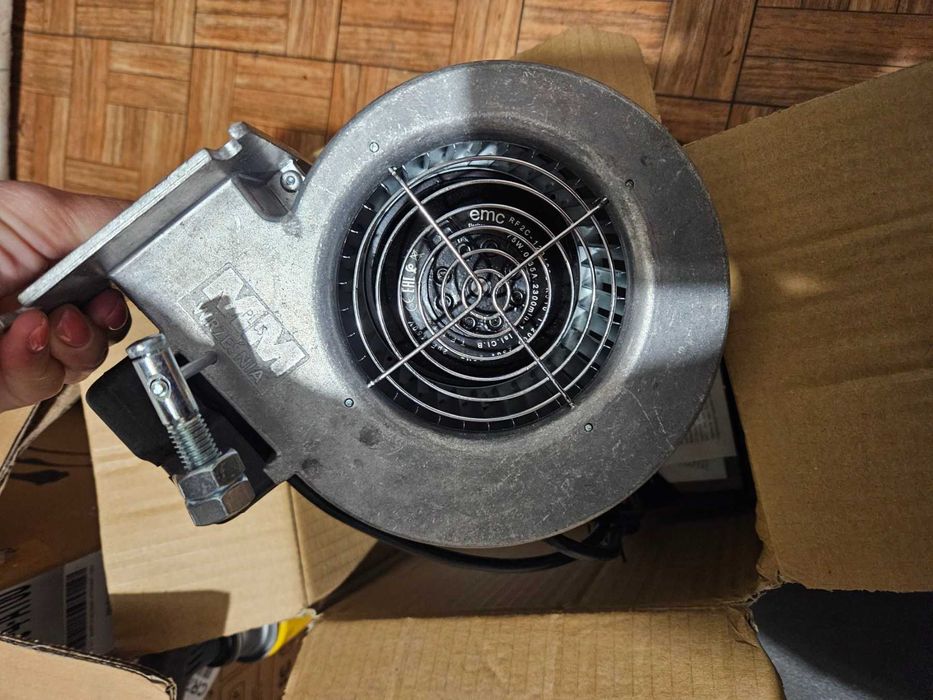 Вентилятор центробіжний WPA 120 для котла до 50 кВт і автоматика ATOS