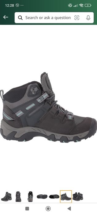 Трекінгові ботинки термо KEEN Women's Steens Mid Height Leather Waterp