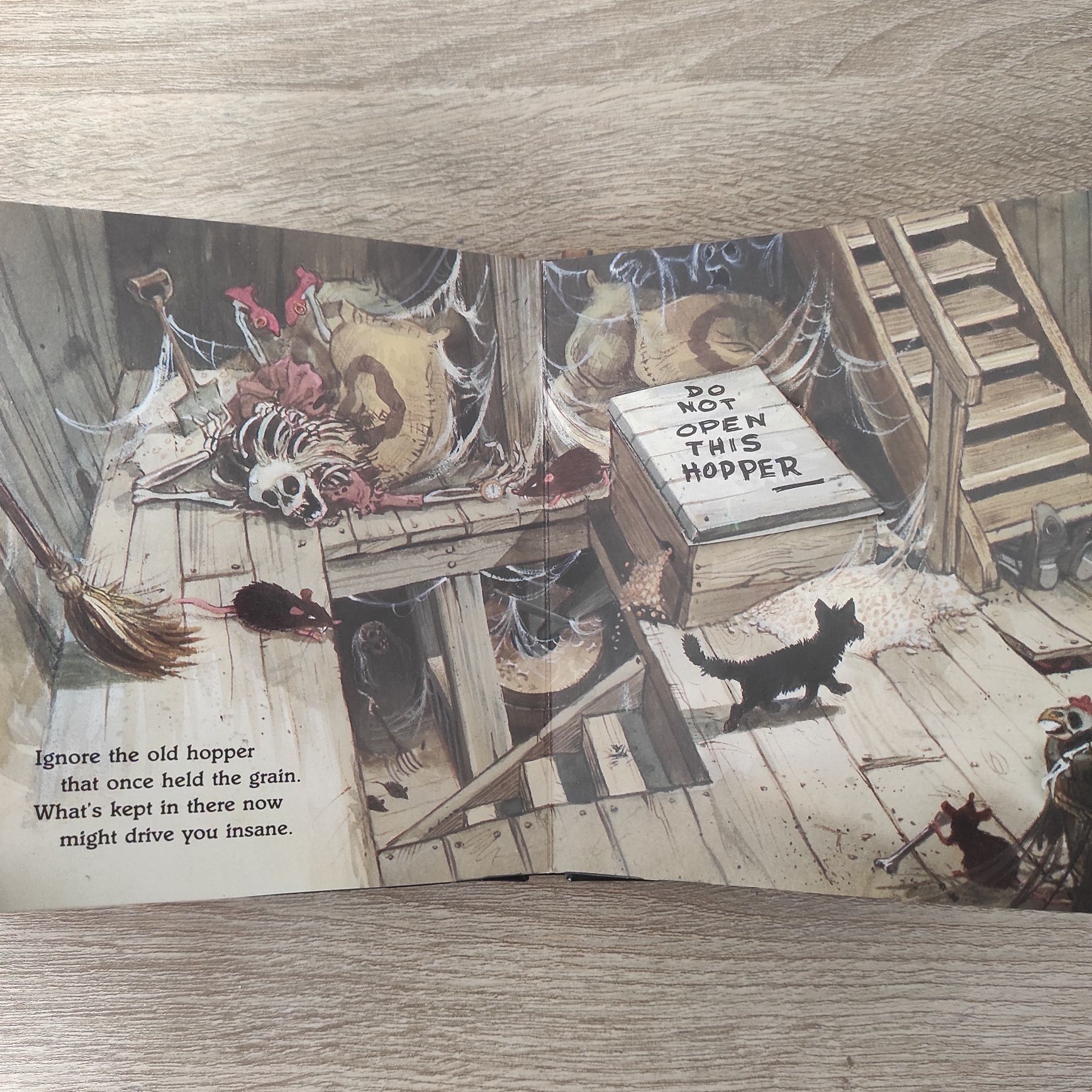 The mystery of maggoty mill pop up book