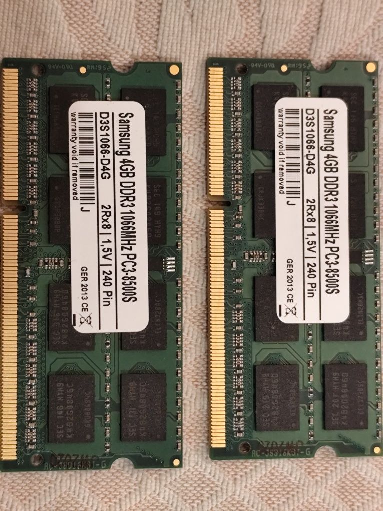 Kit memória DDR3 8GB Samsung