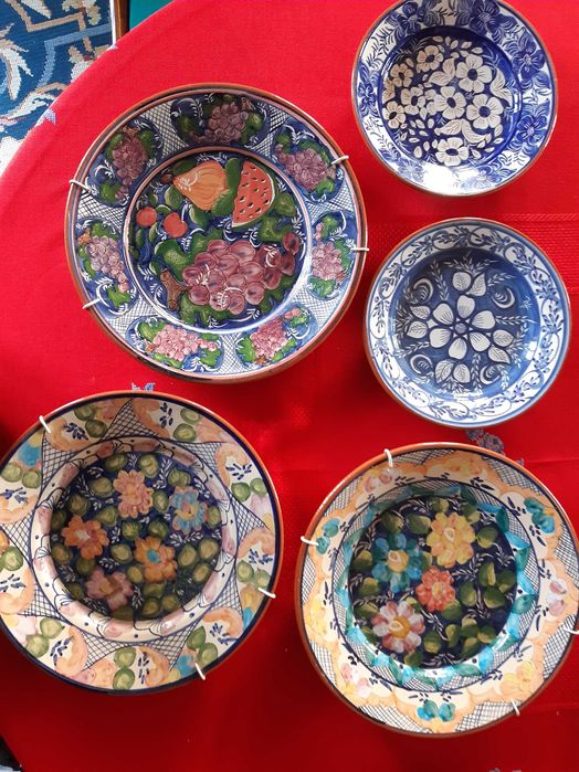 Caixa VISTAL Louça Casquinha  Inglesa Pratos Olaria Alentejo - Corval