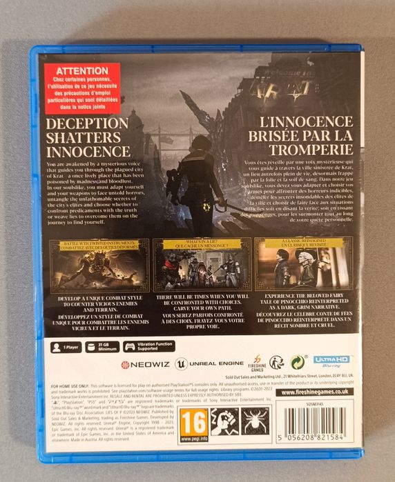 Lies of P - Jogo PS5