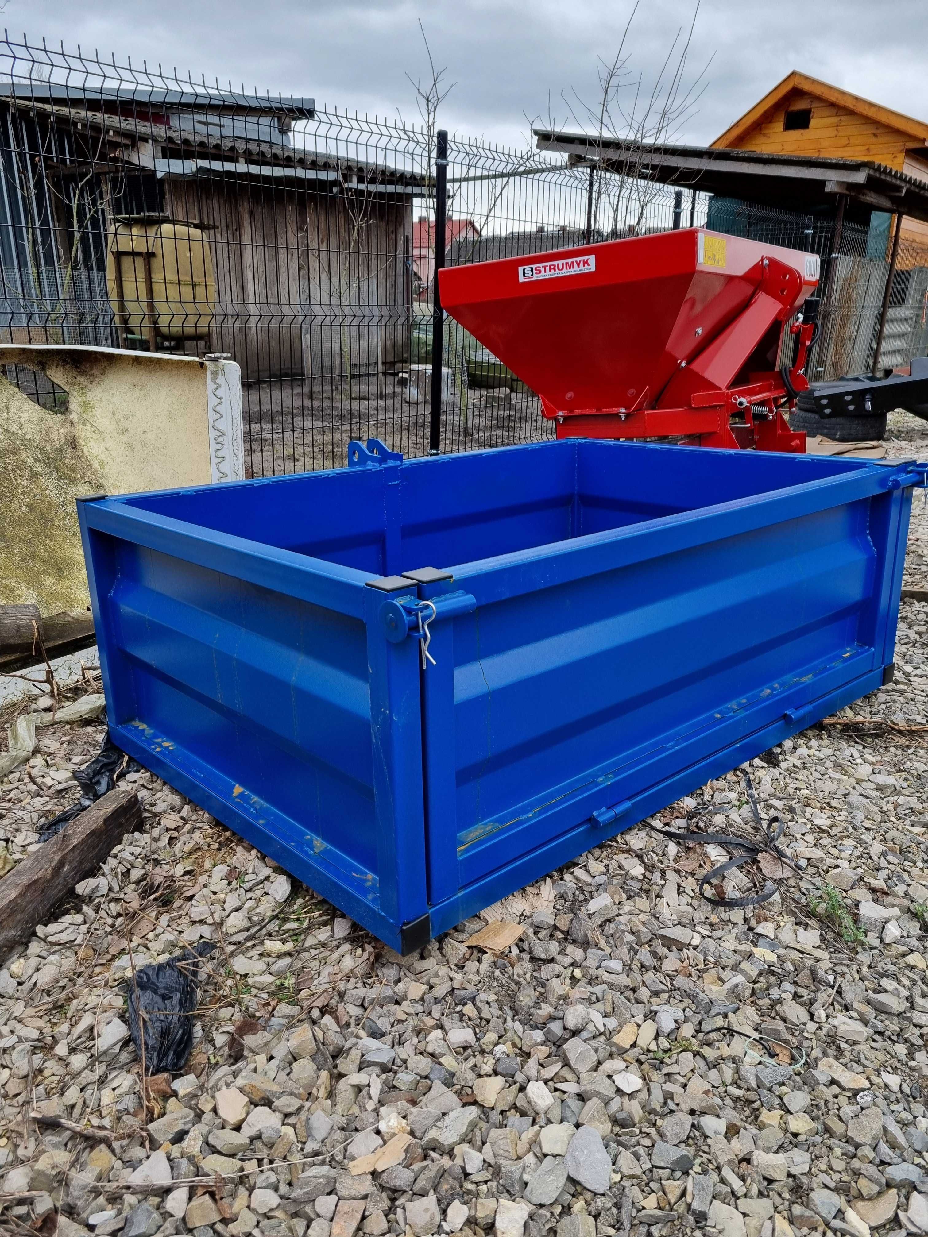 Skrzynia transportowa skrzynka skrzynie transportowe 1,5m łyżka