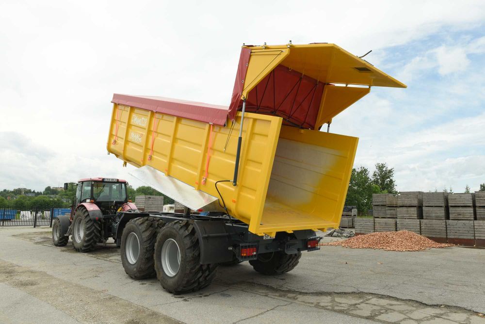Przyczepa Skorupowa Tandem M28 (22t) FINANSOWANIE,promocja nawóz BISON