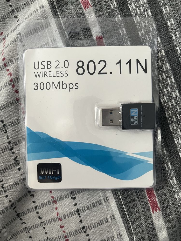 Бездротовий USB Wi-Fi адаптер 802.11п (до 300 Мбіт/с)