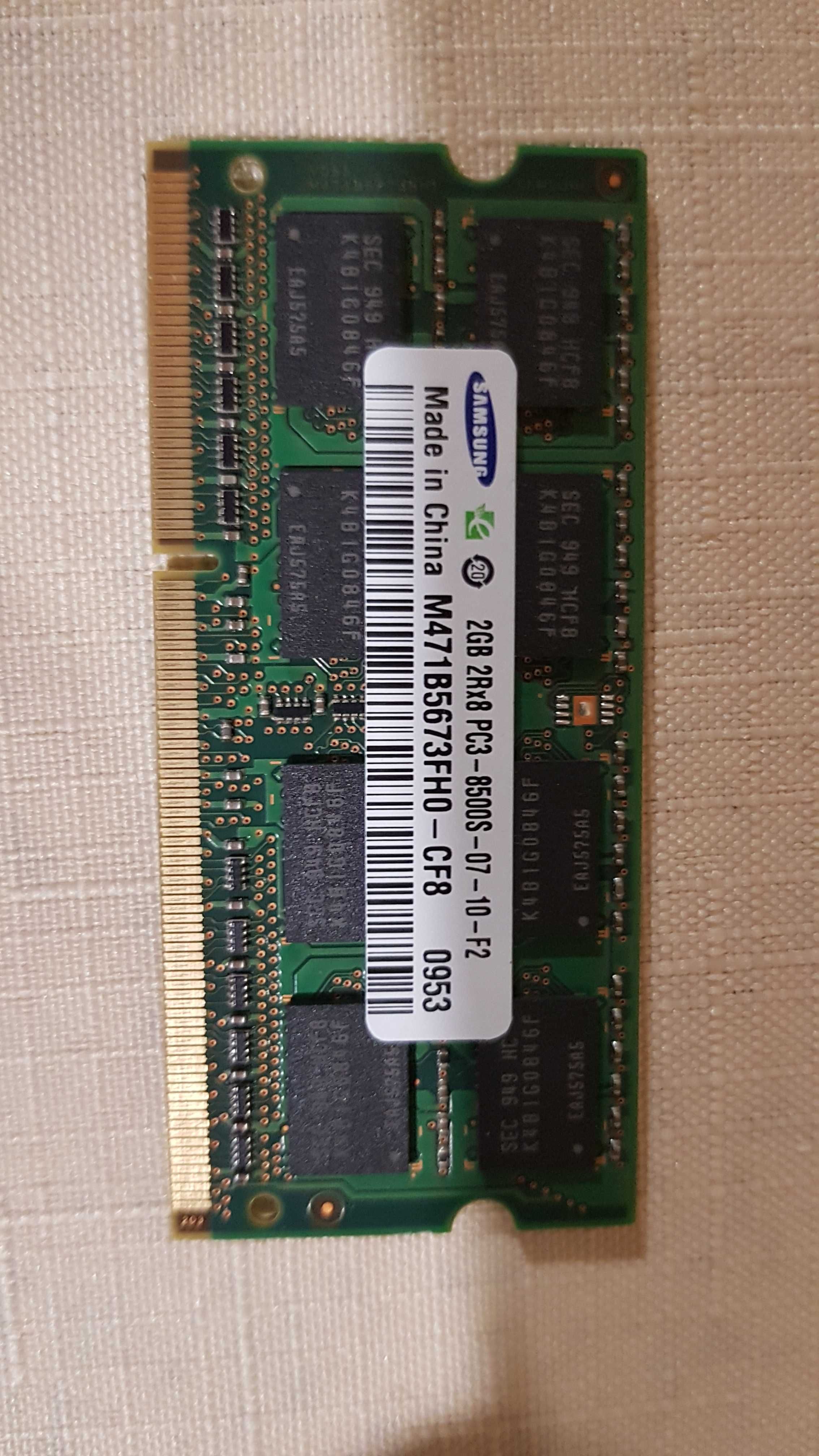 Pamięć Ram 2 GB do laptopa
