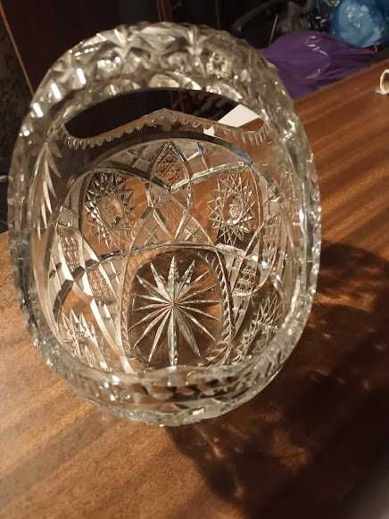 2 piękne kryształy. Koszyki. PRL