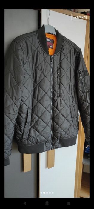 Kurtka męska pikowana, przejściowa