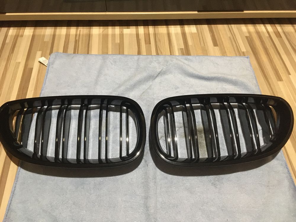 Grill Nerki Bmw e60 Czarny Połysk Nowe