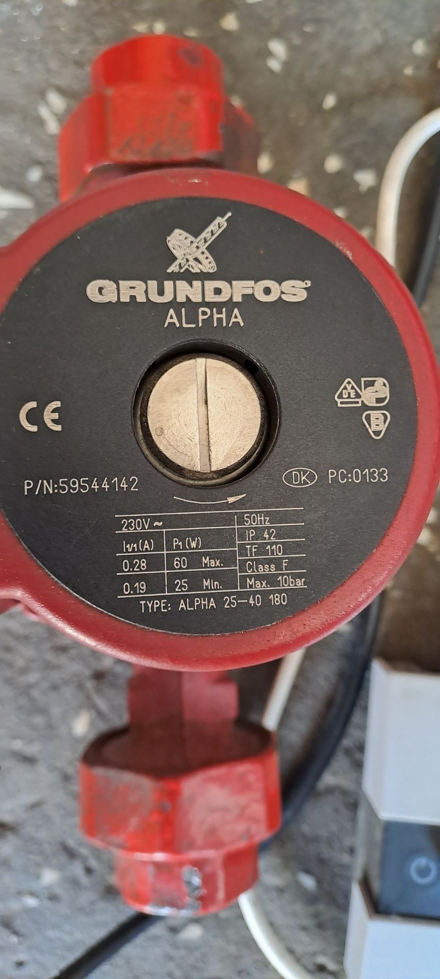 Pompa obiegowa c.o. grundfos