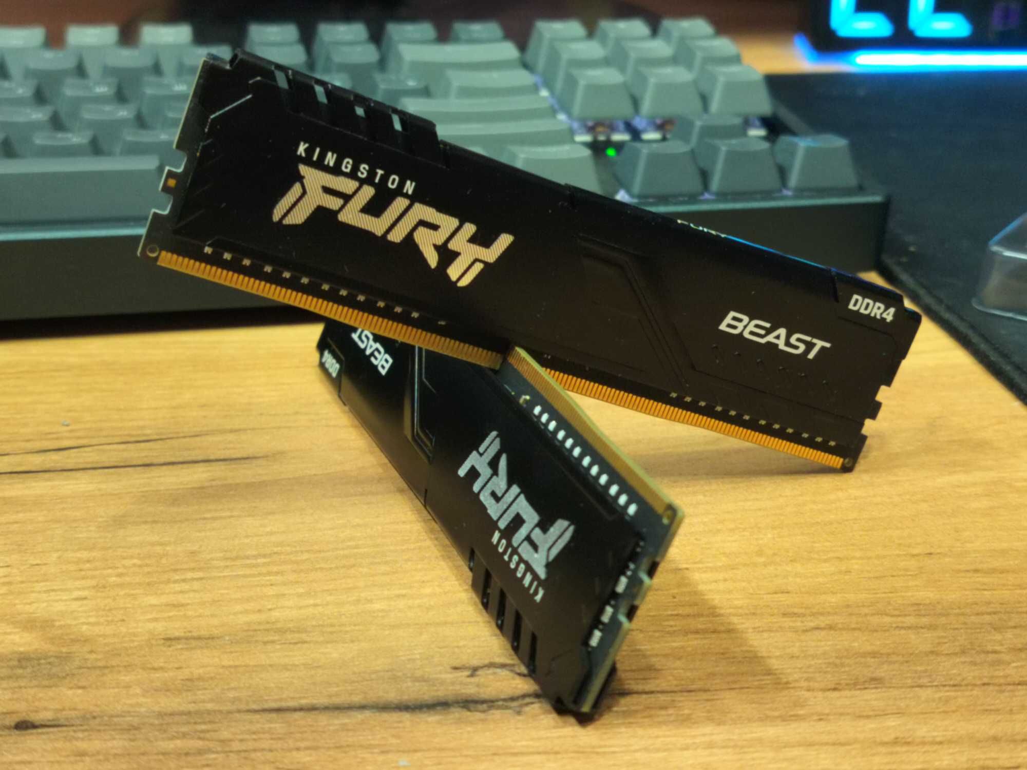 ОЗП Kingston DDR4 16GB (2x8GB) 3200Mhz FURY Beast Black