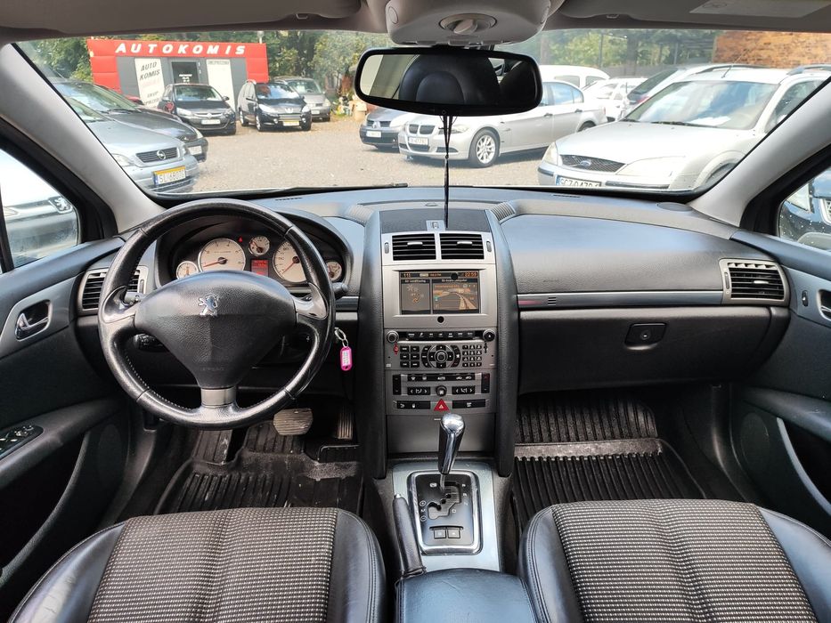 Peugeot 407 SW 2.0 LPG*Automat*Panorama*Xenon*Pół Skóra*Tempomat*Alu