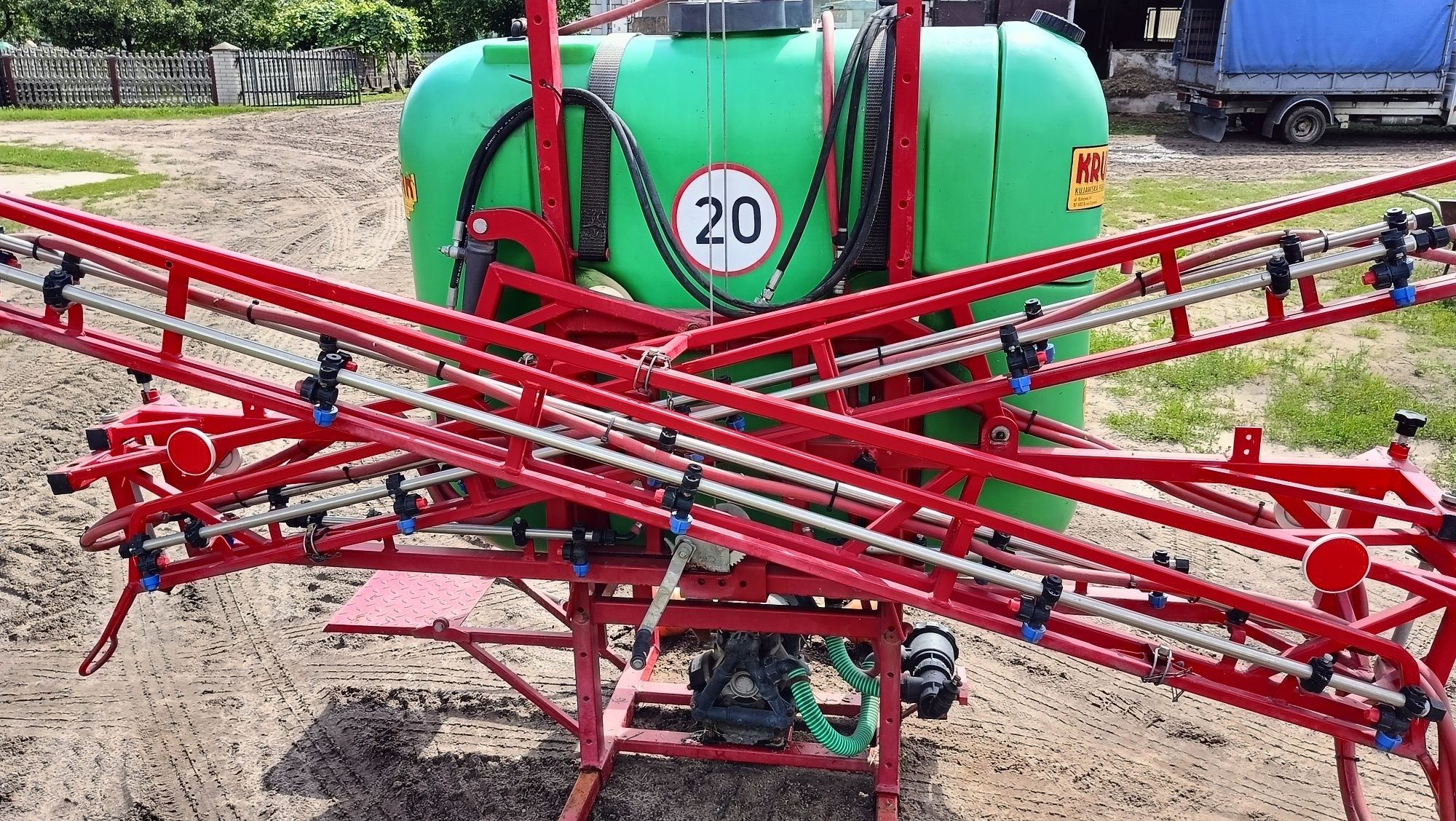Opryskiwacz 400l Krukowiak 12m