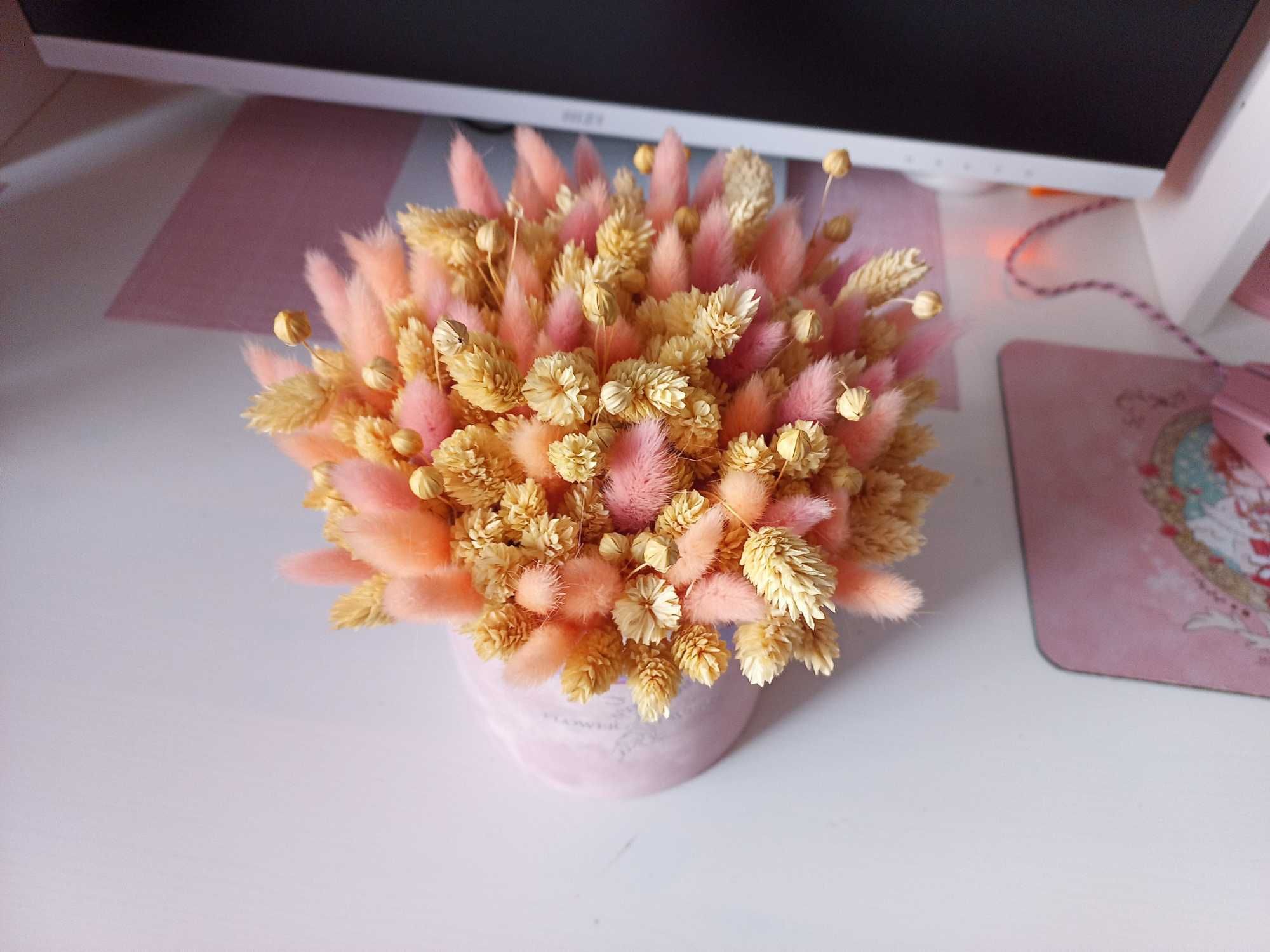 Flower Box różowy