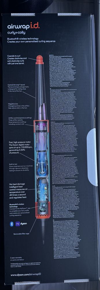 Suszarko-lokówka DYSON hs08 Airwrap I.D. Curly+Coily