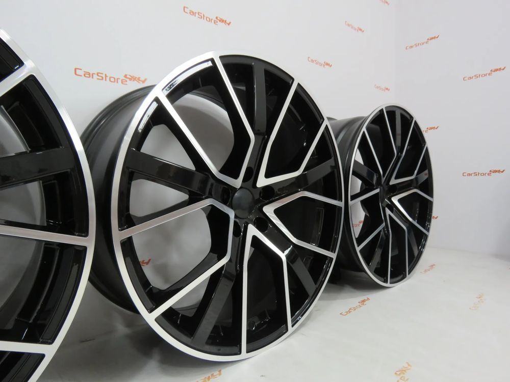 Jantes Look Audi RS6 20 x 9 et37 5x112 Pretas/ Polidas