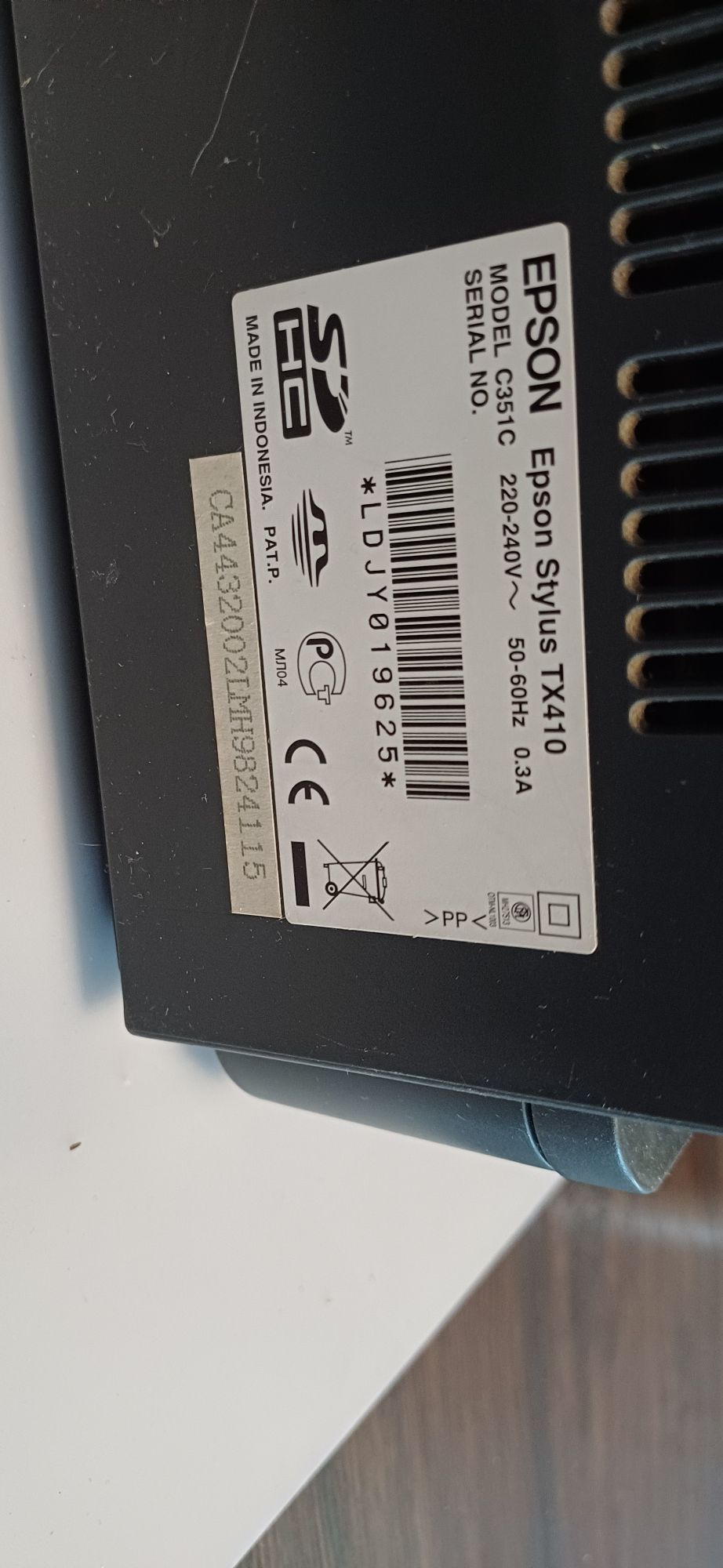 Принтер МФУ струйный Epson TX410