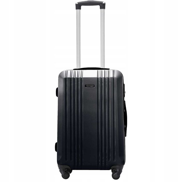 WINGS Walizka Średnia 24" KST01 KESTREL M 63L ABS+ 4 Kółka D.GREY