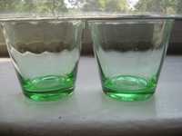 Стопки рюмки стаканы бокалы фужеры цветное стекло