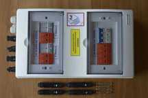 Rozdzielnica fotowoltaiczna 2x8 Solar PV AC DC 1000V T2 2 stringi MC4