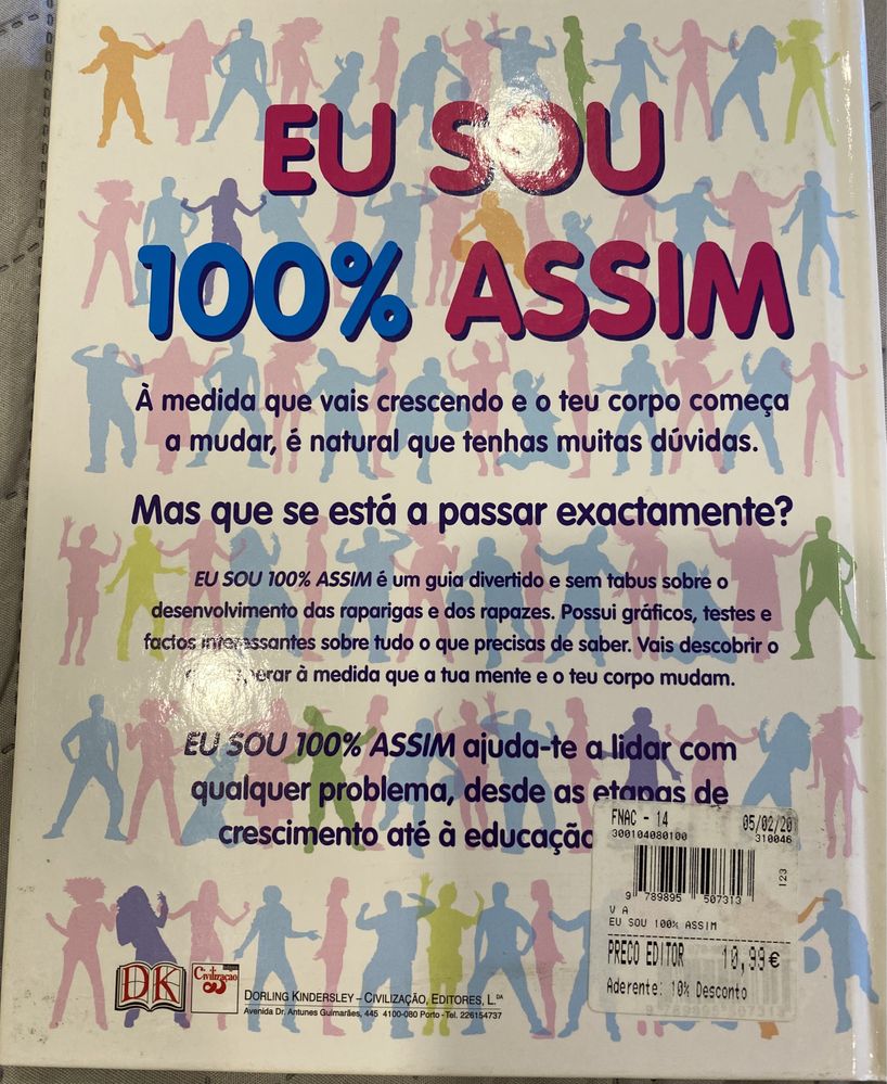 Livro: “Eu sou 100% assim”