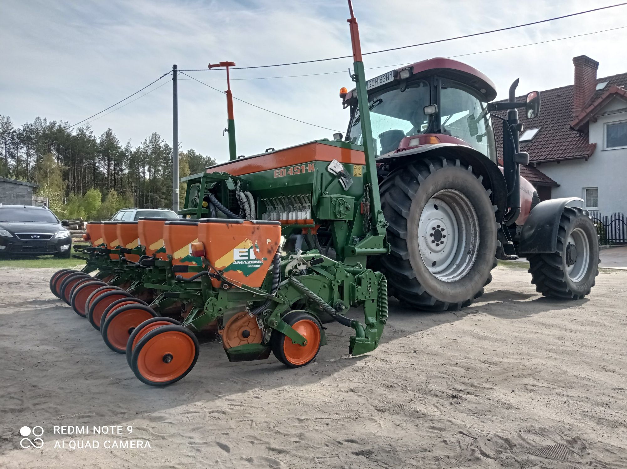 Amazone ed 451 siewnik kukurydzy