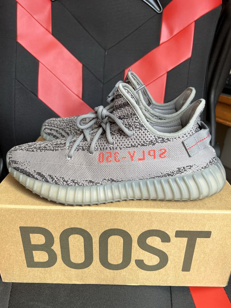 Adidas Yeezy Boost 350 V2 Beluga 2.0 szare sneakersy kanye 44 2/3