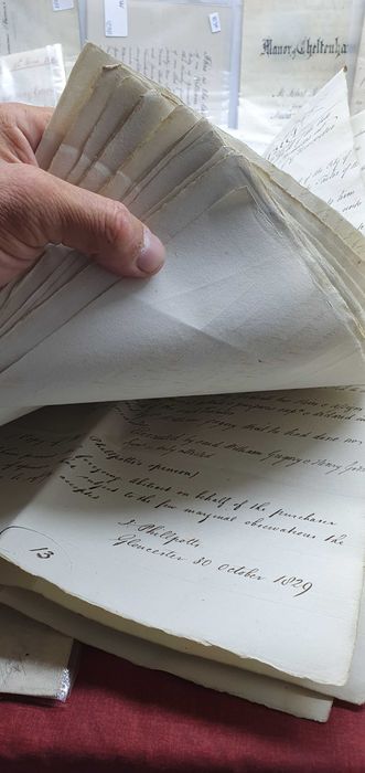 Dokumenty prawne, notarialne,   Brytyjskie od 1829r