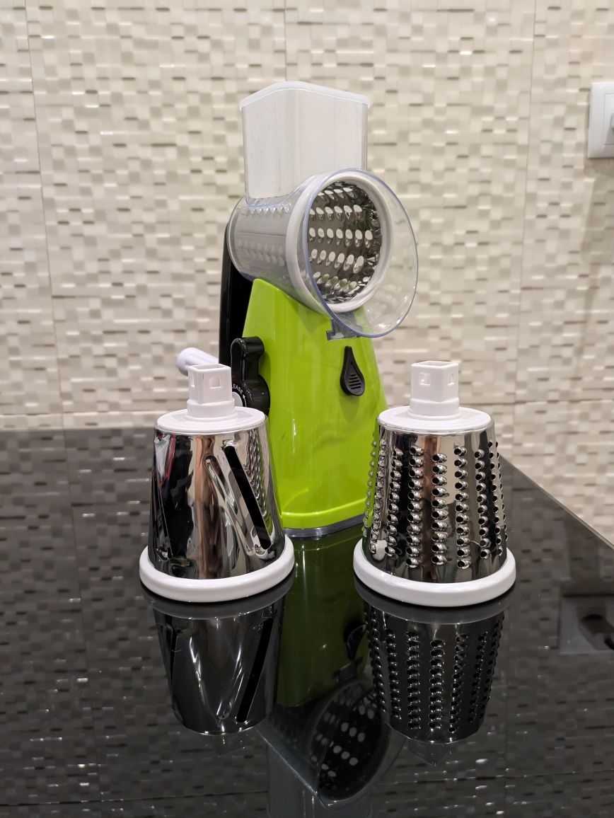 Cortador de legumes com 3 acessórios