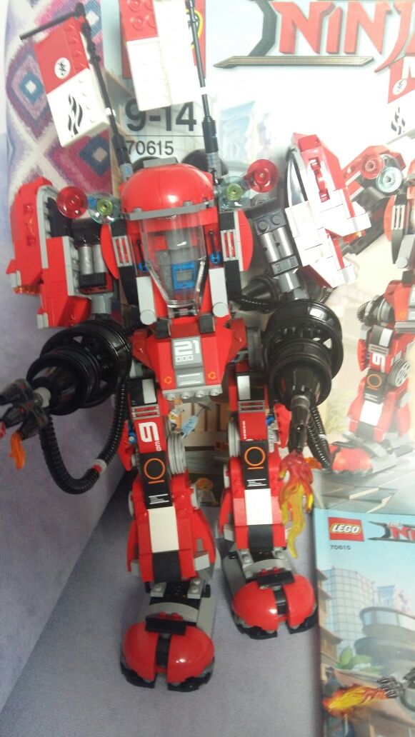 Lego Ninjago Ognisty Robot 70615