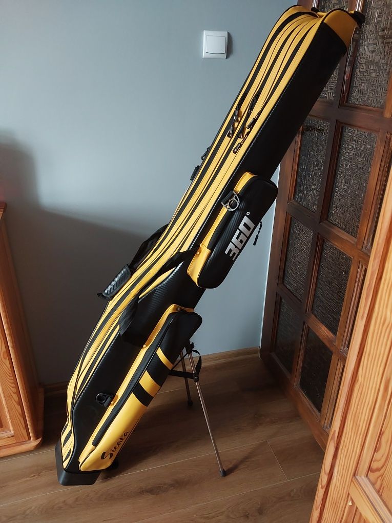 Pokrowiec wędkarski Mistral 3- komorowy 160 cm  usztywniony z nogami