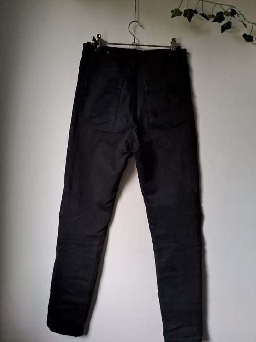 Spodnie Stadivarius czarne 38 super high waist