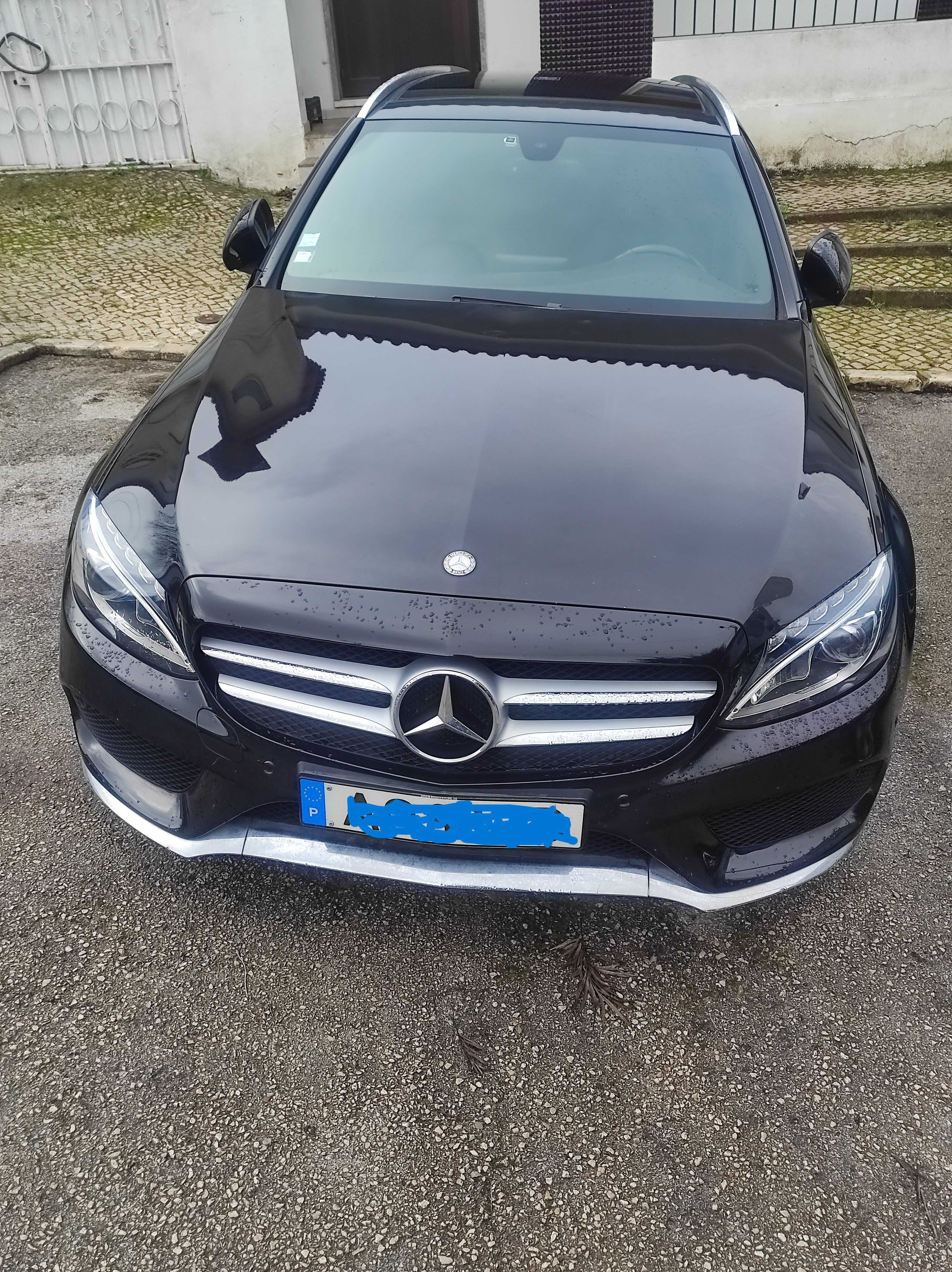 Mercedes Classe C Break 220 d Pack AMG 7G-Tronic break, preto