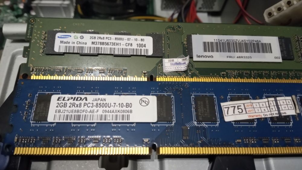 Компьютер DDR3 2x2Gb RAM, процессор q8300 4 ядра