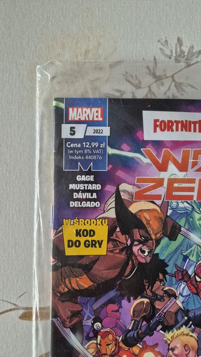 Fortnite Marvel Wojna Zerowa 5/2022 kod aktywny gazeta komiks
