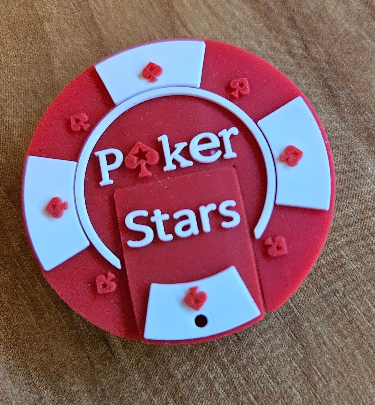 Pendrive żeton Poker czerwony
