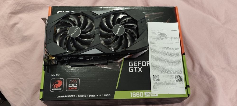 Відеокарта GTX 1660 Super 6-Gb Gigabyte