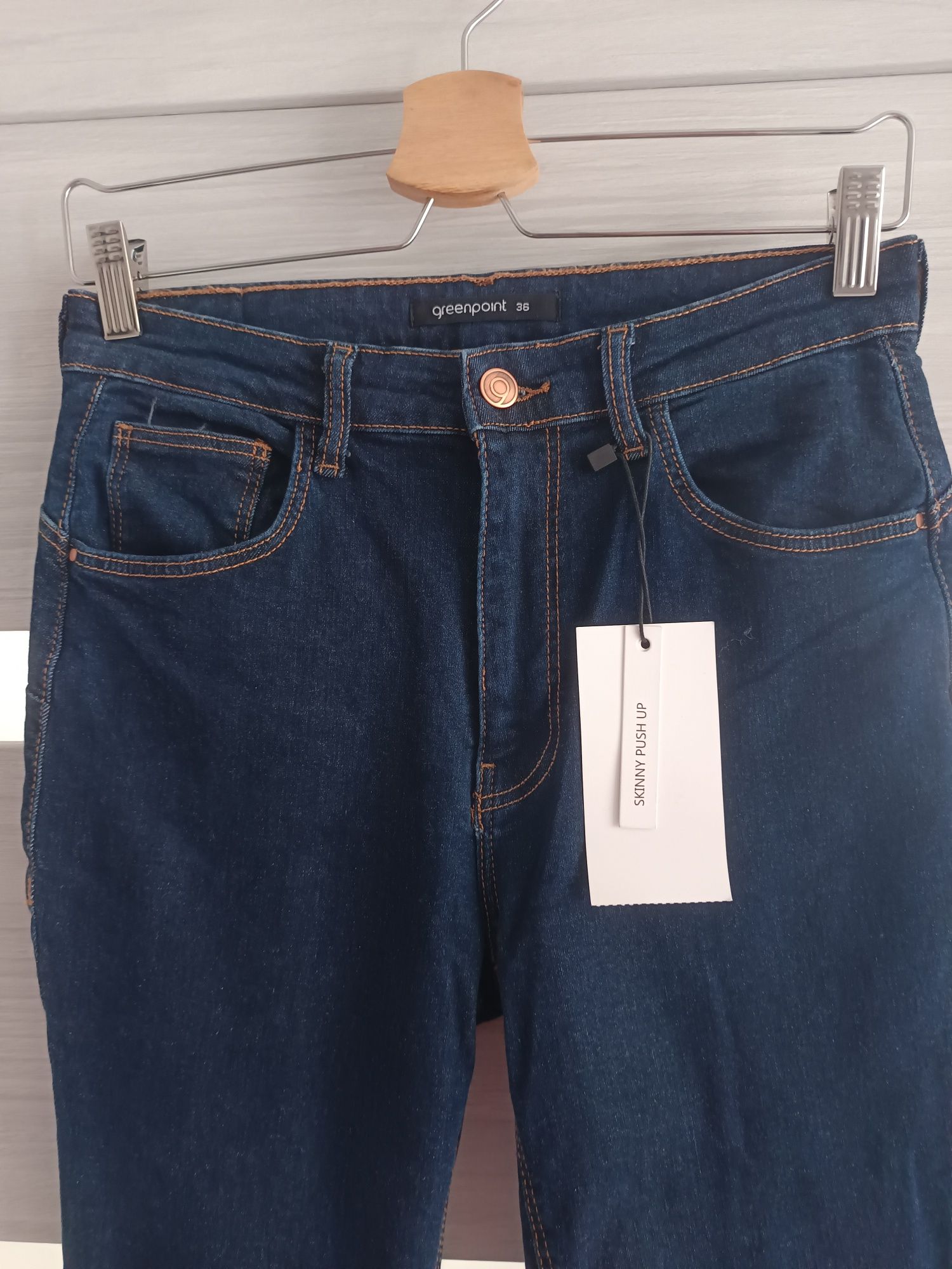 Jeansy push up greenpoint z