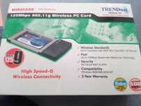 Card wireless PC 125Mbps 802.11g(novo)