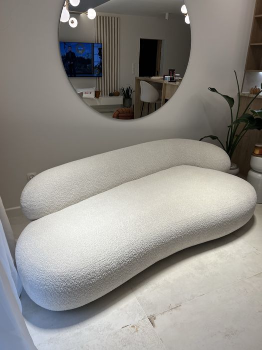 Sofa Teddy-Bouclé Alba (3-osobowa)  Westwing Collection