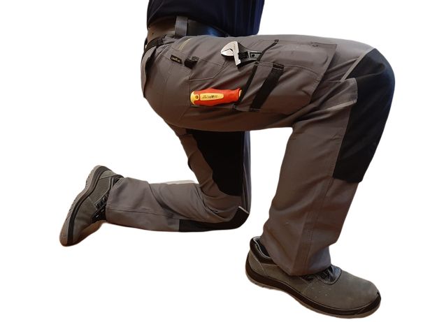 Spodnie ROBOCZE BHP elastyczne typu STRETCH