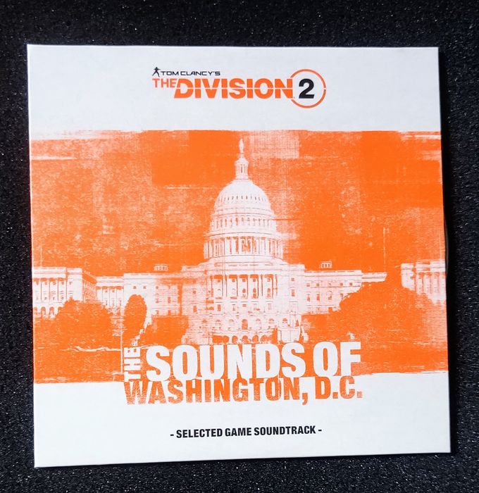 The Division 2 Soundtrack edycji kolekcjonerskiej PS4 PS5 Xbox One PC