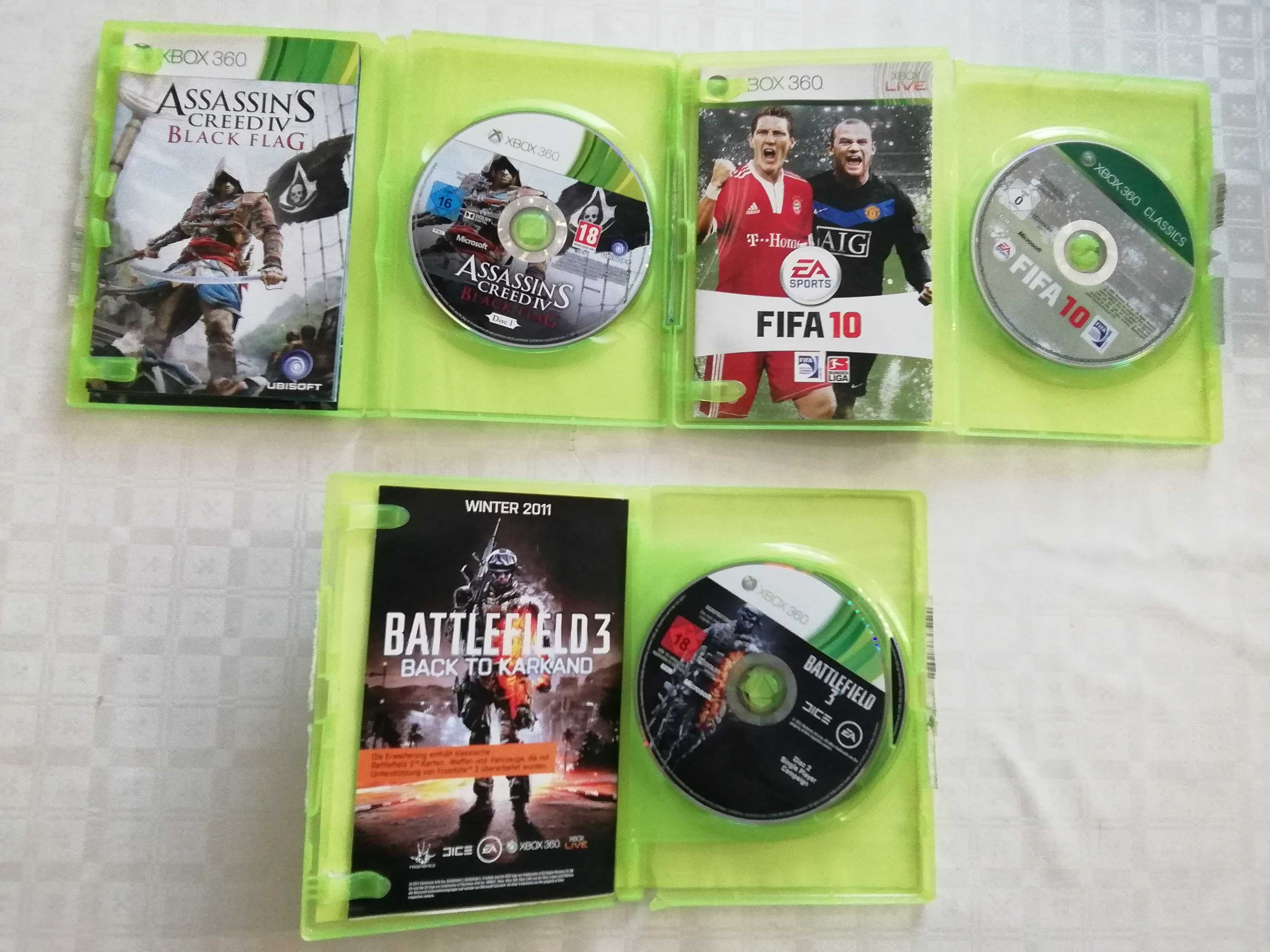 Gry XBOX 360 3 sztuki komplet Stan bardzo dobry